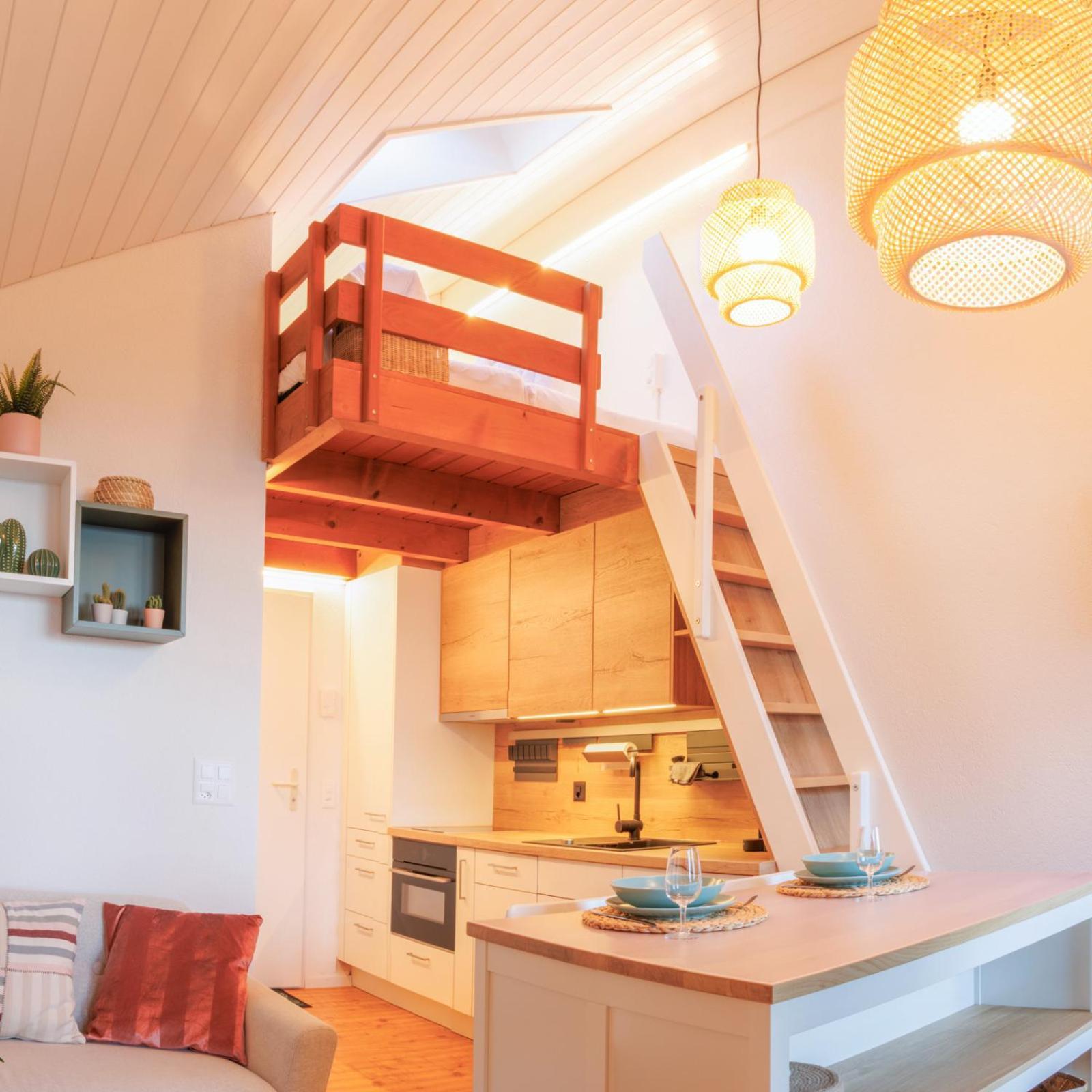 Sunsethuesli Apartamento Därligen